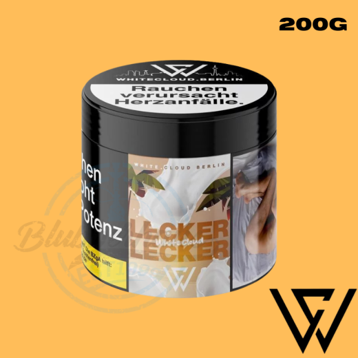 White Cloud Shisha Tabak 200g - Lecker Lecker