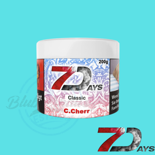 7 DAYS Shisha Tabak 200g - Cold Cherry