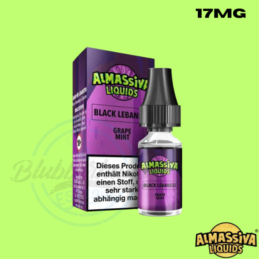 Almassiva Liquid 17mg - Black Lebanese