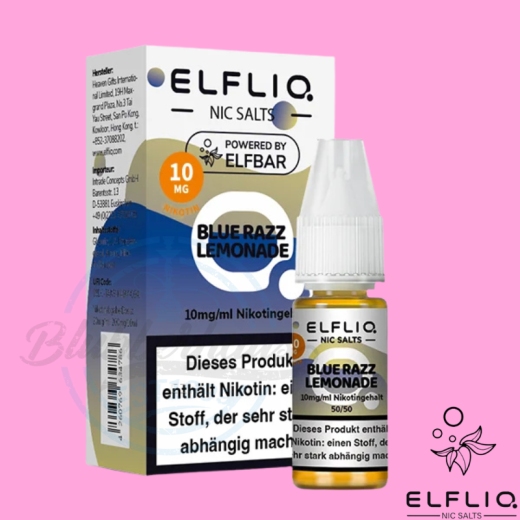 ELFBAR ELFLIQ LIQUID 10mg - Blue Razz Lemonade