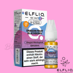 ELFBAR ELFLIQ LIQUID 10mg - Dragonfruit Blackberry