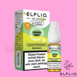 ELFBAR ELFLIQ LIQUID 10mg - Lemon Mint