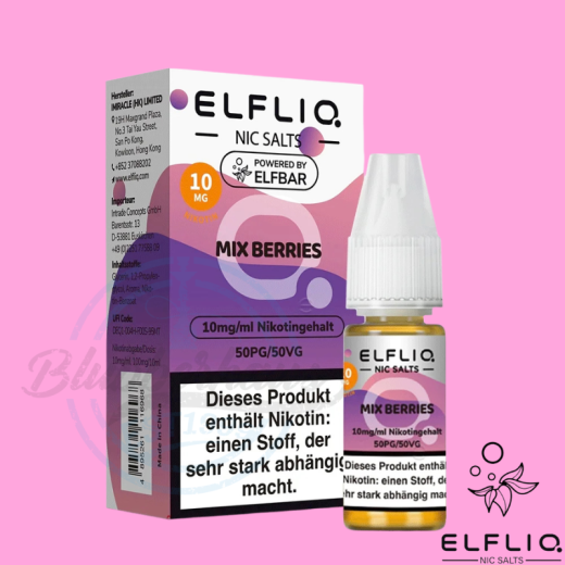 ELFBAR ELFLIQ LIQUID 10mg - Mixed Berries