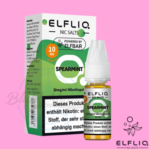 ELFBAR ELFLIQ LIQUID 10mg - Spearmint