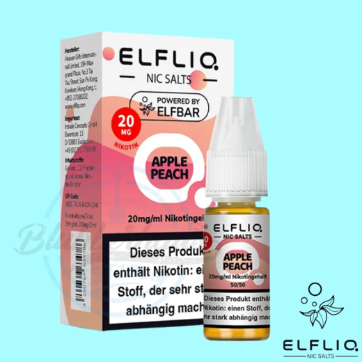 ELFBAR ELFLIQ LIQUID 20mg - Apple Peach