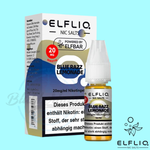 ELFBAR ELFLIQ LIQUID 20mg - Blue Razz Lemonade