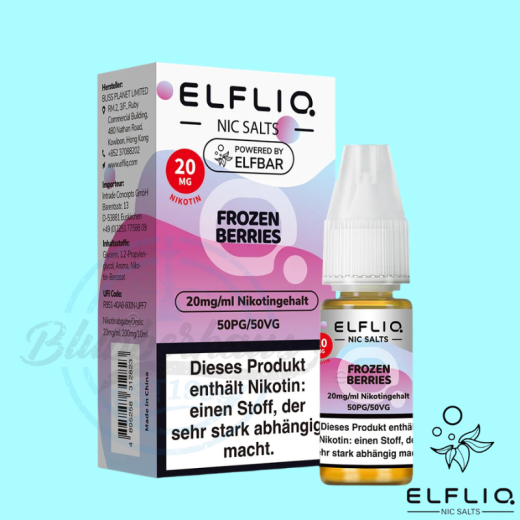 ELFBAR ELFLIQ LIQUID 20mg - Frozen Berries