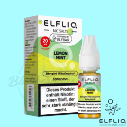 ELFBAR ELFLIQ LIQUID 20mg - Lemon Mint