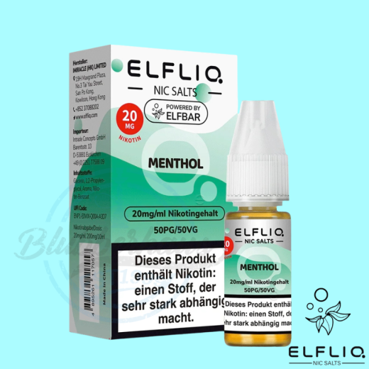 ELFBAR ELFLIQ LIQUID 20mg - Menthol