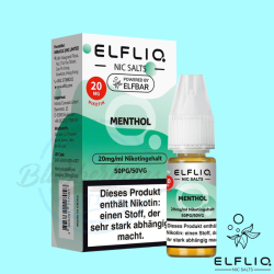 ELFBAR ELFLIQ LIQUID 20mg - Menthol