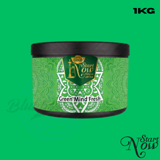 Start Now Shisha Tabak 1KG - Green Mind Fresh