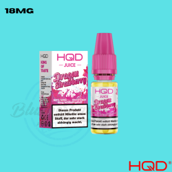 HQD Juice Liquid 18mg - Dragon Strawberry