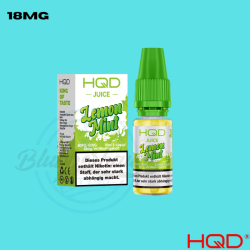 HQD Juice Liquid 18mg - Lemon Mint