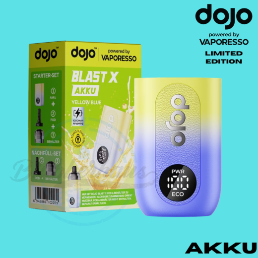 Yellow Blue|DOJO X Blast|Akku
