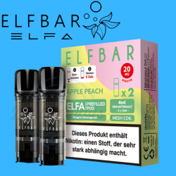 ELFBAR ELFA PODS 20mg - Apple Peach