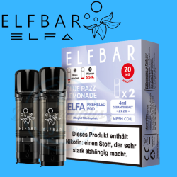 ELFBAR ELFA PODS 20mg - Blue Razz Lemonade