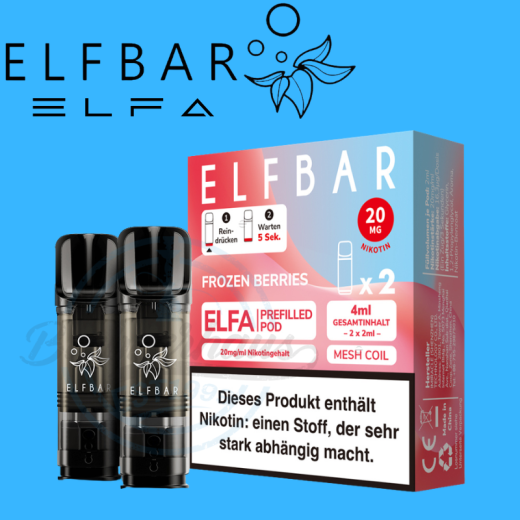 ELFBAR ELFA PODS 20mg - Frozen Berries