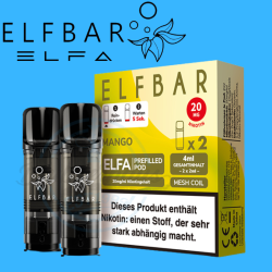 ELFBAR ELFA PODS 20mg - Mango