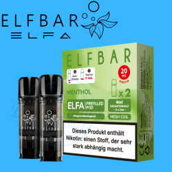 ELFBAR ELFA PODS 20mg - Menthol