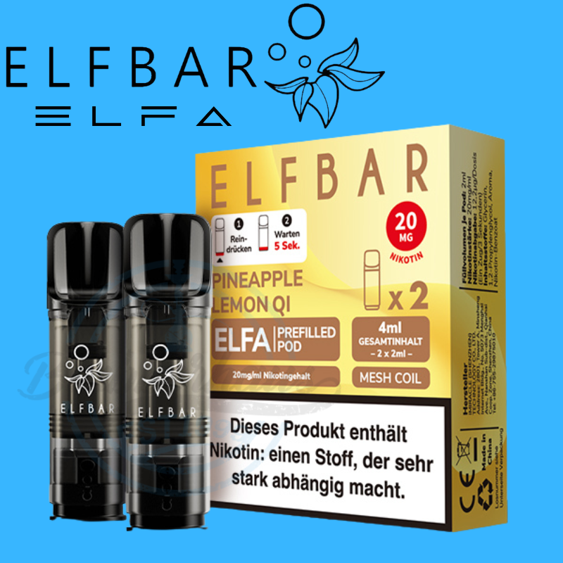 elfbar pods pineapple lemon qi Elfa Pod günstig kaufen 7,99 € elfbar pod system E-Liquid VAMPIRE VAPE Heisenberg pgr:elfelfpod Size:Strawberry Kiwi