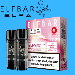 ELFBAR ELFA PODS 20mg - Strawberry Ice Cream