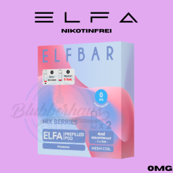 ELFBAR ELFA PODS Nikotinfrei 0mg - Mix Berries