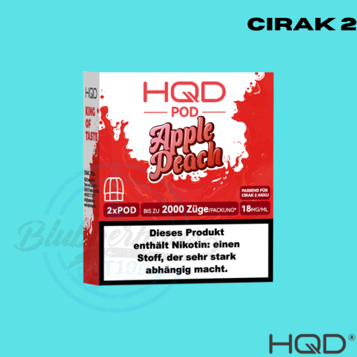 HQD Cirak 2 Pod - Apple Peach