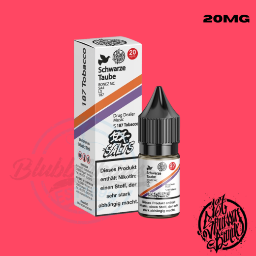 187 Strassenbande Liquid 20mg - Schwarze Taube