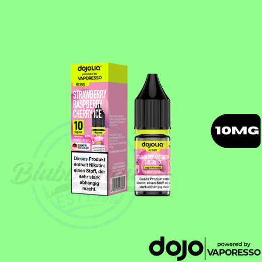 DOJOLIQ by Vaporesso 10mg - Strawberry Raspberry Cherry Ice