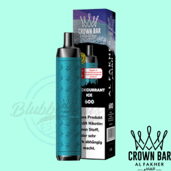 Al Fakher Crown Bar 600 Einweg Vape - Blackcurrant Ice
