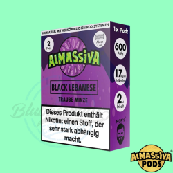 Almassiva Pod (2er Pack) - Black Lebanese