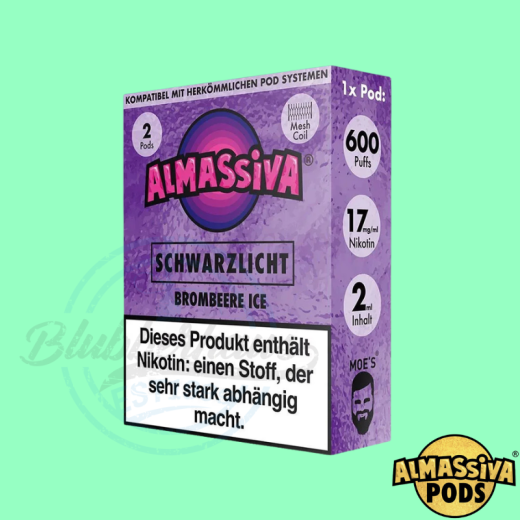 Almassiva Pod (2er Pack) - Schwarzlicht