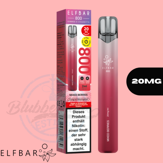 ELFBAR 800 Einweg Vape - Mixed Berries
