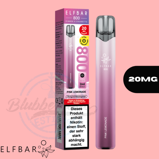 ELFBAR 800 Einweg Vape - Pink Lemonade