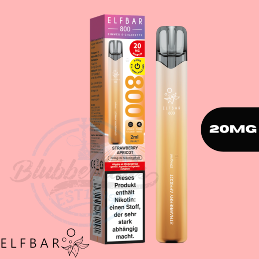 ELFBAR 800 Einweg Vape - Strawberry Apricot