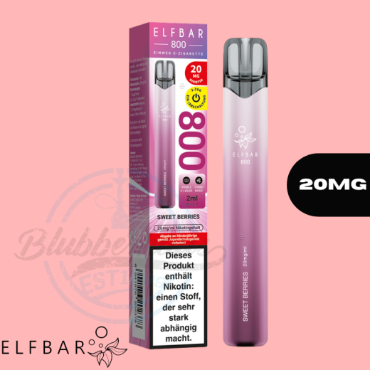 ELFBAR 800 Einweg Vape - Sweet Berries