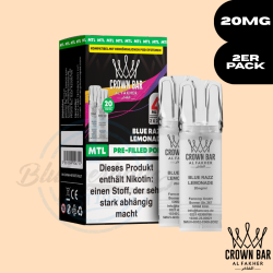 Al Fakher Crown Bar 600 POD - Blue Razz Lemonade