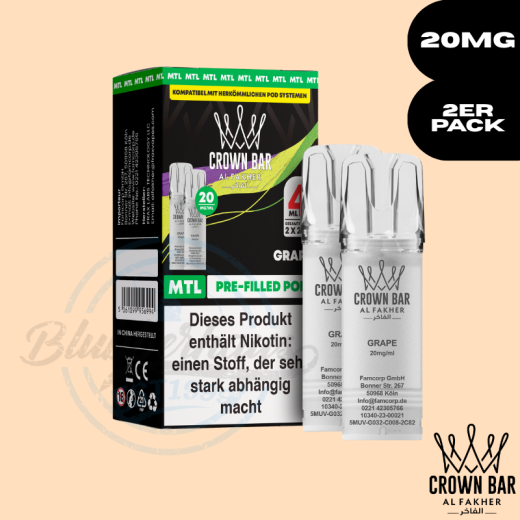 Al Fakher Crown Bar 600 POD - Grape