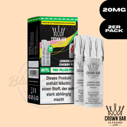 Al Fakher Crown Bar 600 POD - Lemon Lime Cherry Fizz