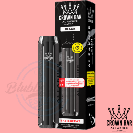 Al Fakher Crown Bar 600 Akkuträger - Black