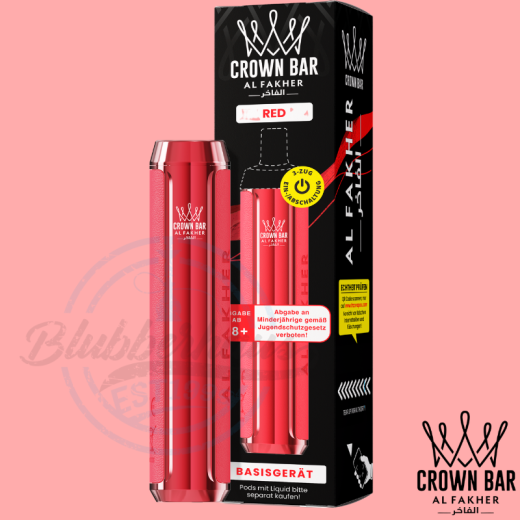 Al Fakher Crown Bar 600 Akkuträger - Red