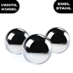 Ventilkugel Edelstahl - Alle Größen