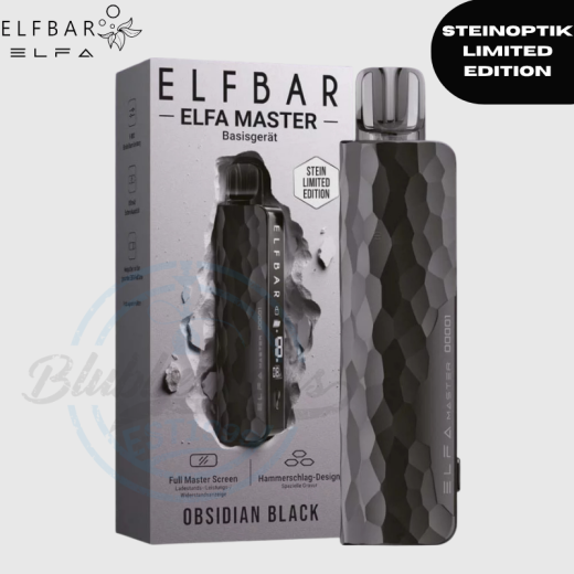 elfbar master stein ELFA Obsidian Black Limitiert kaufen bei 24,99 € pods elfbar elfa master pods Variation:Black Elfa Pro Refillable Pods