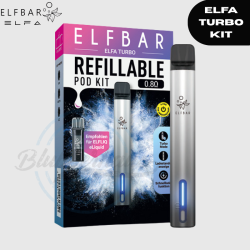 ELFBAR ELFA Turbo - Aurora Black - Refillable POD Kit