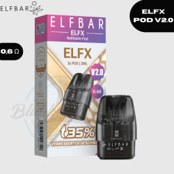 ELFBAR ELFX V2.0 Refillable Pods 0.6 (3er Pack)