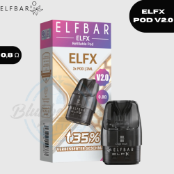 ELFBAR ELFX V2.0 Refillable Pods 0.8 (3er Pack)