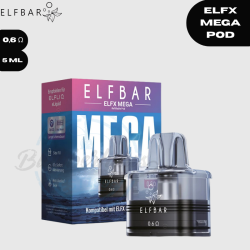 ELFBAR ELFX MEGA - 5ml - Refillable Pods 0.6