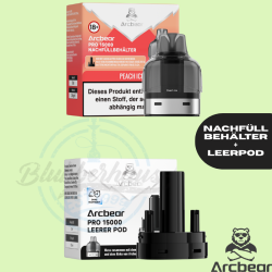 ARCBEAR PRO 15000 - Peach Ice - POD + LEERPOD