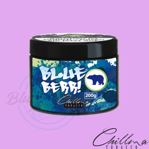 Chillma Shisha Tabak 200g - Blueberry