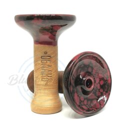 Oblako Phunnel M - Glazed Wine Red Black Marble